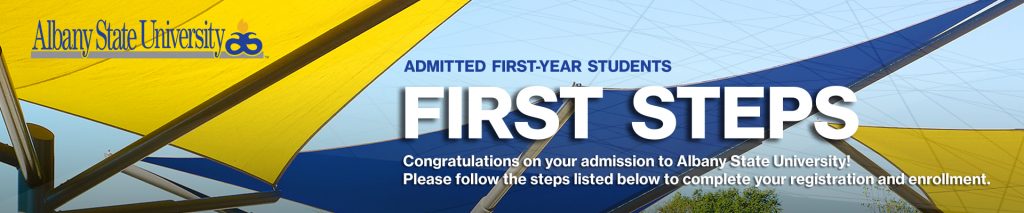 Admission First Steps